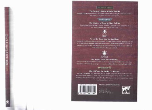 Black Library Celebration 2022 (inc. The Serpent's Dance [ The Horus Heresy ]; The Shaper of Scars [ WarHammer 40,000 ]; No Use for Good Men [ War Hammer Crime ]; The Reaper's Gift [WarHammer Horror ]; The Wolf and the Rat [ Age of Sigmar ] )( 40000 )