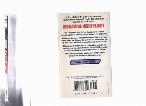 G I JOE: Operation: Night Flight Volume # 10 ( GI JOE / GIJOE )( Book Ten / x )