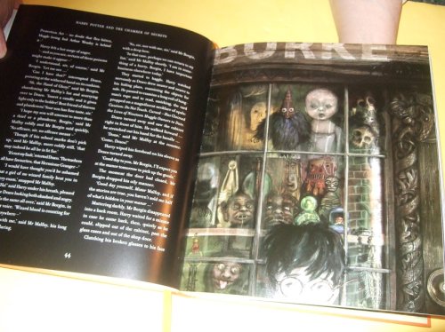 Harry Potter and the Chamber of Secrets -book 2 of the Series -by J K Rowling, Illustrated / Illustrations By Jim Kay ( Volume Two )( The 1st Bloomsbury Illustrated Edition )