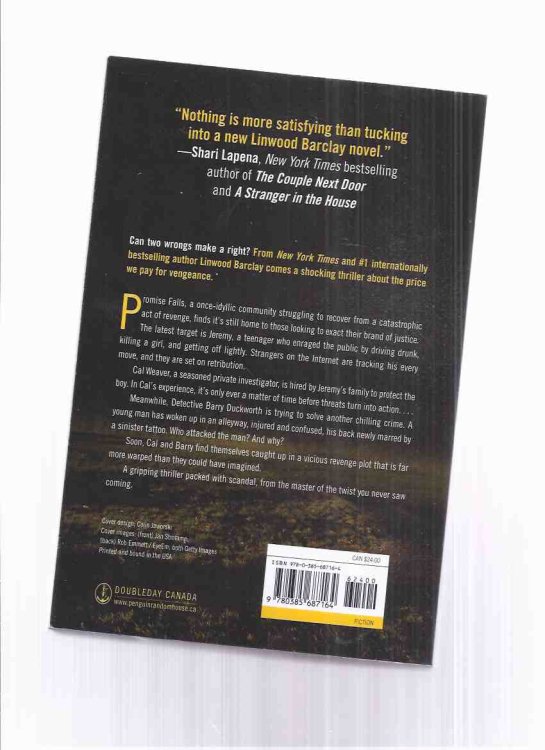 Parting Shot -by Linwood Barclay -a Signed Copy ( The Fifth Book in the Promise Falls Series )