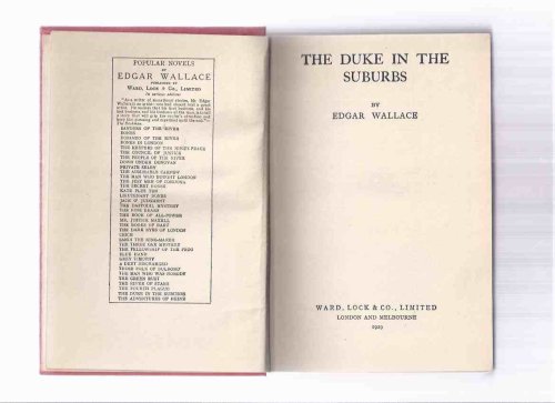 The Duke in the Suburbs -by Edgar Wallace