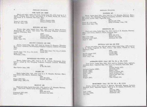 The Canadian Pony Stud Book Volume 1 compiled by CDN National Live Stock Records ( CDN Pony Society /inc.Pedigrees / Index to: Shetland, Welsh Mares, Stallions; Polo & Riding Stallion; History, Registrations, Transfers, Members, etc)( Horses / Livestock)