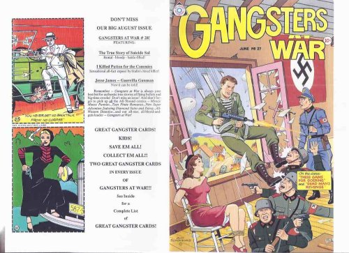 The Comic Book Killer (with the comic, GANGSTERS WAR ) -by Richard A Lupoff -a Slipcased Edition ( Hobart Lindsey / Marvia Plum Mystery Series) ( Slipcase )