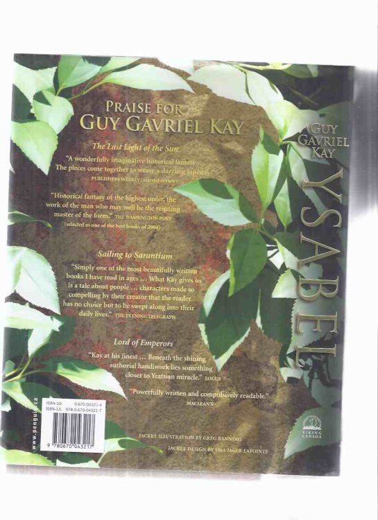 Ysabel -by Guy Gavriel Kay -a Signed Copy