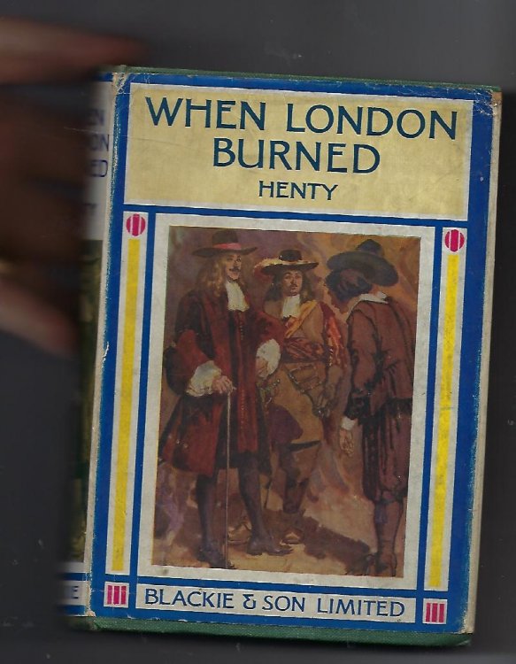 When London Burned A Story of Restoration Times and the Great Fire, Illustrated