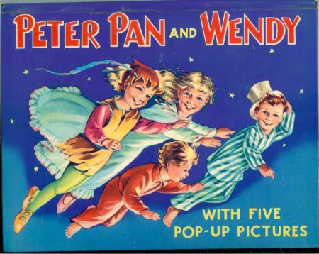 Peter Pan and Wendy With Five Pop-Up Pictures