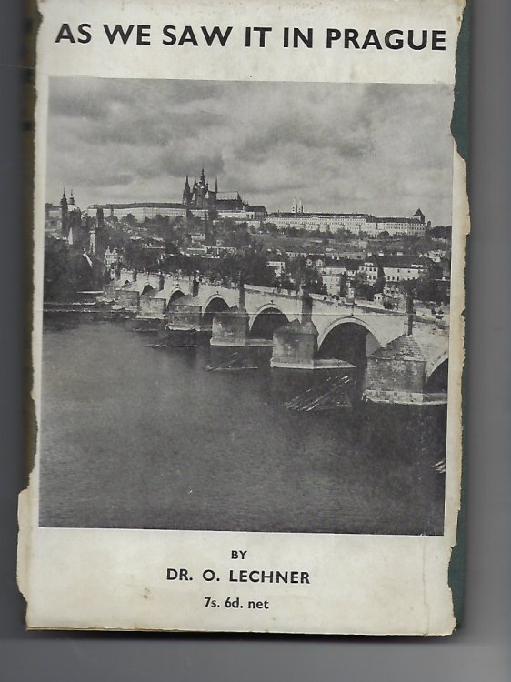 As We Saw it in Prague Twelve Discussions and a Letter 1933 to 1939