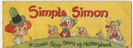 Simple Simon a Comic Strip Story of Nurseryland