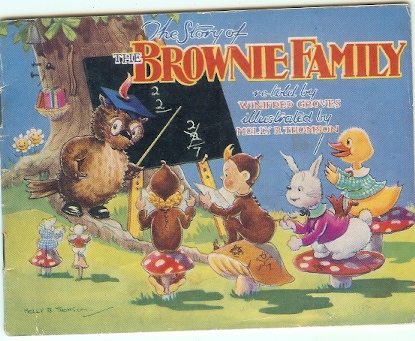 The Story of the Brownie Family - a Valentine's Chummy Book