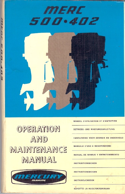 Operation and Maintenance Manual Merc 500-402