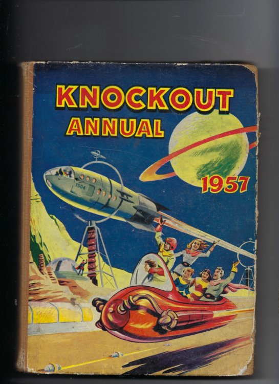 Knockout Annual 1957 - Including Billy Bunter Stories & Sexton Blake Stories