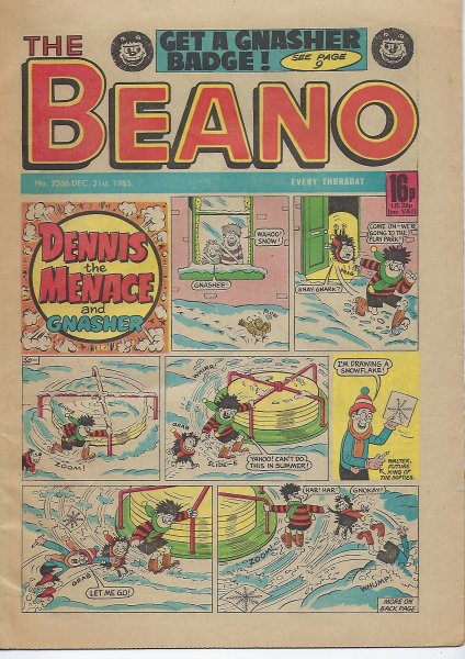 Dandy No. 2266 Comic - December 21st 1985