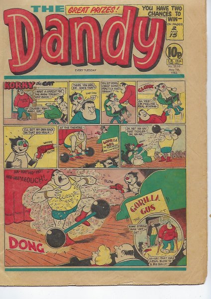 Dandy No. 2110 Comic - May 1st 1982