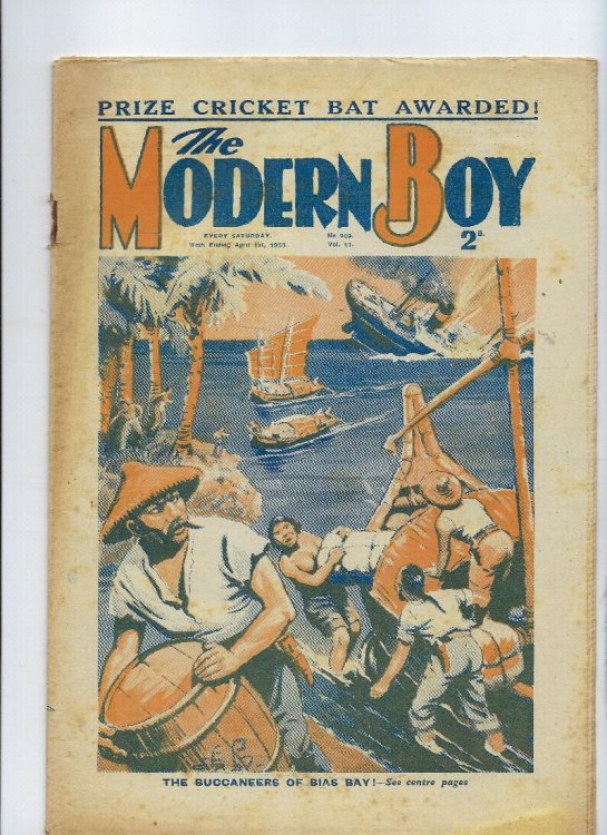 The Modern Boy No. 269 Vol. 11 - 04.1933. 1st April 1933 - Includes Biggles in 'the Flying Arsenal'