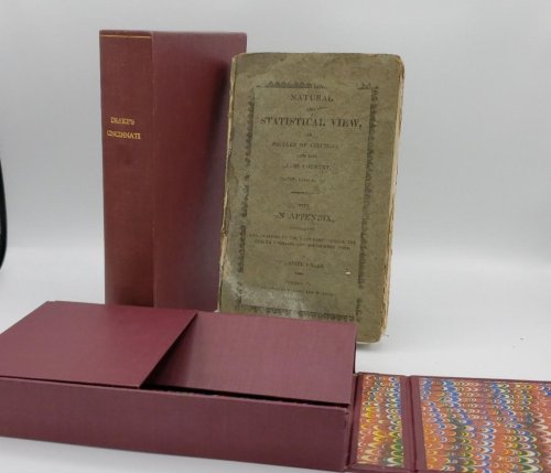 NATURAL AND STATISTICAL VIEW OR PICTURE OF CINCINNATI AND THE MIAMI COUNTRY ILLUSTRATED BY MAPS