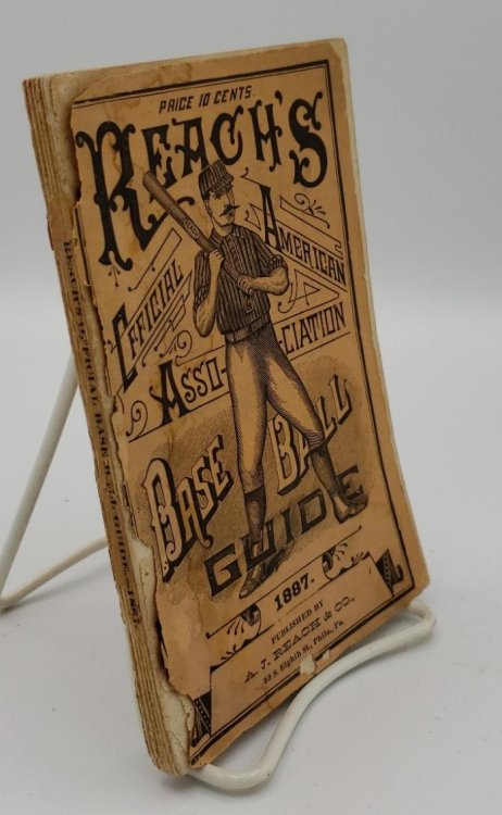 REACH'S OFFICIAL AMERICAN ASSOCIATION 1887 BASE BALL GUIDE