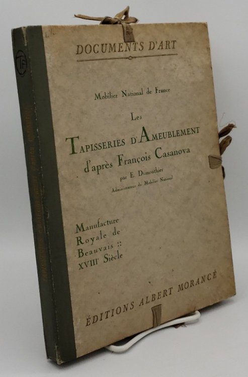 DOCUMENTS D'ART, MOBILIER NATIONAL DE FRANCE: LES TAPISSERIES D'AMEUBLEMENT D'APRES FRANCOIS CASANOVA, MANUFACTURE ROYALE DE BEAUVAIS; XVIII SIECLE