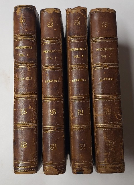ESSAYS ON PHYSIOGNOMY: CALCULATED TO EXTEND THE KNOWLEDGE AND THE LOVE OF MANKIND, 3 VOLUMES IN 4 BOOKS.