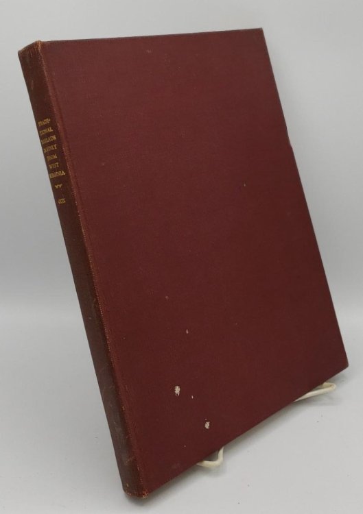 TRADITIONAL BALLADS AND FOLK-SONGS MAINLY FROM WEST VIRGINIA; QORKS PROGRESS ADMINISTRATION (WPA) PUBLICATION NO. 75-S, MARCH 1939; AMERICAN FOLK-SONG PUABLICATIONS #3