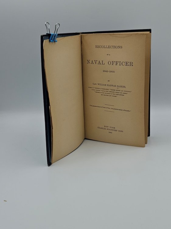 RECOLLECTIONS OF A NAVAL OFFICER, 1841-1865