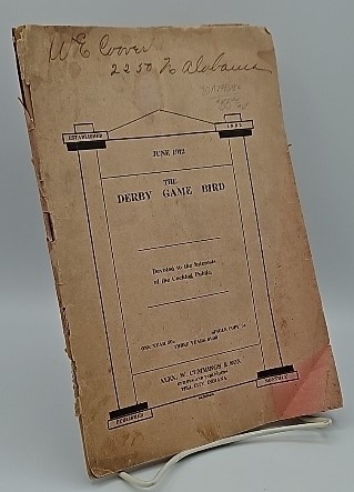 DERBY GAME BIRD, JUNE 1912