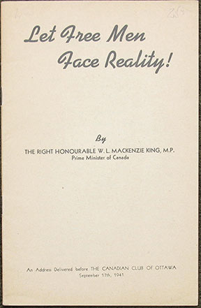 Let Free Men Face Reality!