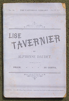 Lise Tavernier; or, From Under the Veil. Translated by Henry C. Williams.