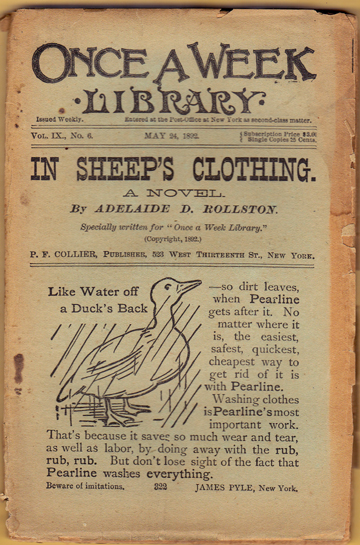 In Sheep's Clothing. A Novel.