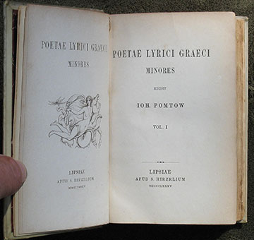 Poetae Lyrici Graeci Minores