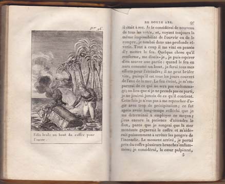 Le Robinson De Douze Ans, Histoire interessante d'un jeune Mousse Francais abandonne dans une ile deserte; Ornee de six gravures; Par Mme. Malles de Beaulieu. Septieme edition, Revue et corrigee.