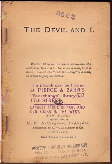 The Devil And I.