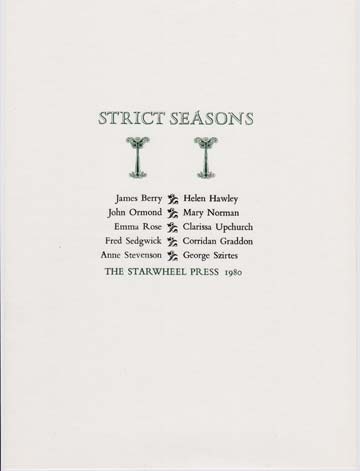 Strict Seasons.