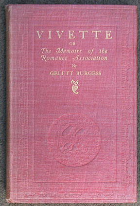 Vivette or The Memoirs of the Romance Association. Setting forth the diverting Adventures of one Richard Redforth.