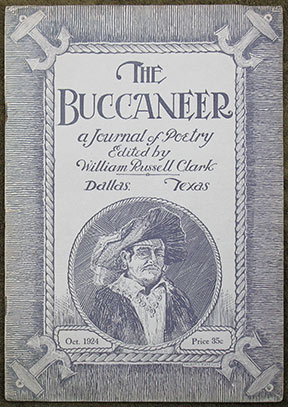 The Buccaneer. A Journal of Poetry. Edited by William Russell Clark.