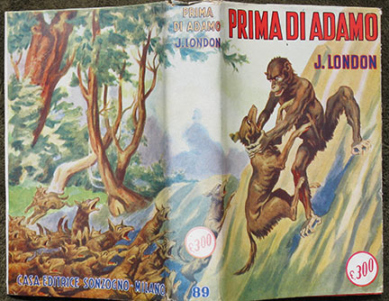 Prima Di Adamo (Before Adam). Di Jack London. Romanzo.