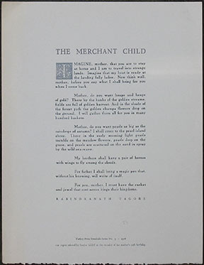 The Merchant Child.