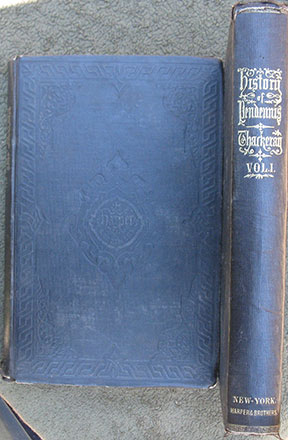 The History of Pendennis. His Fortunes and Misfortunes, His Friends and His Greatest Enemy. With Illustrations on Wood by The Author. In Two Volumes.