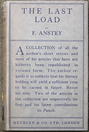 The Last Load. Stories and Essays.
