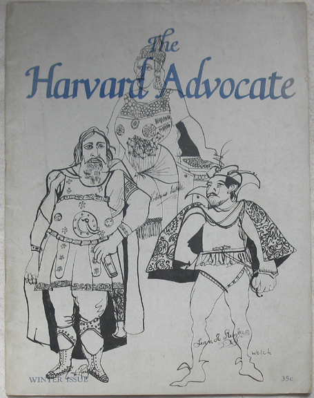 The Harvard Advocate. Winter, 1947. Vol. CXXXI, No. 4.