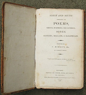 Mirth and Metre: Consisting of Poems, Serious, Humorous, and Satirical; Songs, Sonnets, Ballads, & Bagatelles.