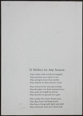 12 Wishes for any Season.