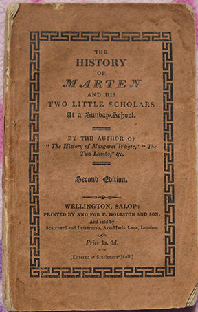 The History of Marten and His Two Little Scholars At a Sunday-School.