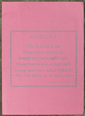 Africa.