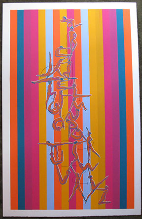 Alphabet With Stripes