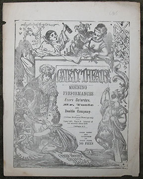 The Gaiety Programme. 9 Programmes from 1869 - 1879.