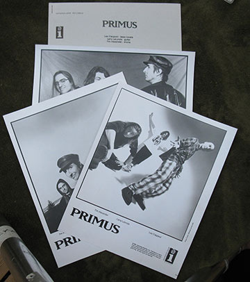 Primus - Les Claypool Promotional Material.