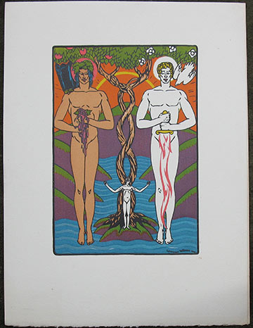 Color Block Print - 1928.