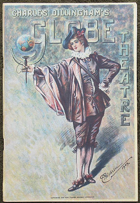 Globe Theatre Program for the Week Beginning September 22, 1924.