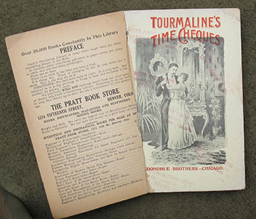 Tourmalin's Time Cheques.
