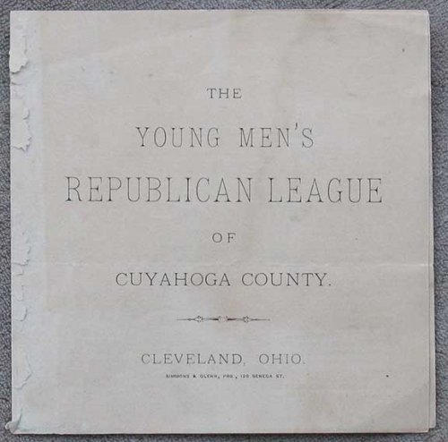 The Young Men's Republican League of Cuyahoga County.